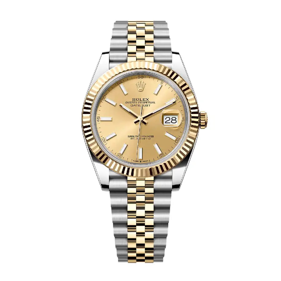 Rolex Datejust 41MM 126333 Oyster Steel-Gold