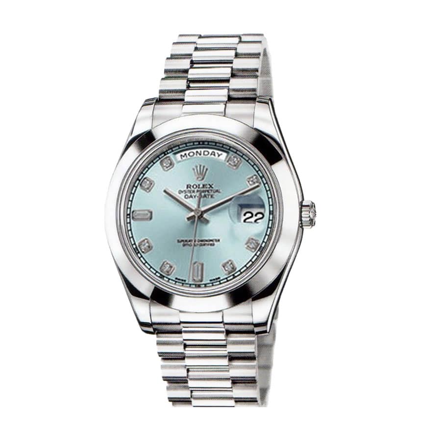 Rolex Day-Date II 41MM 218206-0009 Ice Blue