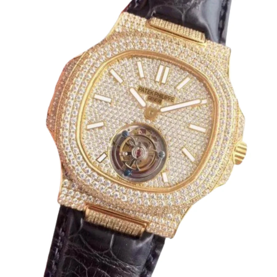 Patek Philippe Nautilus Jumbo 40MM 5711 Yellow Gold Dial