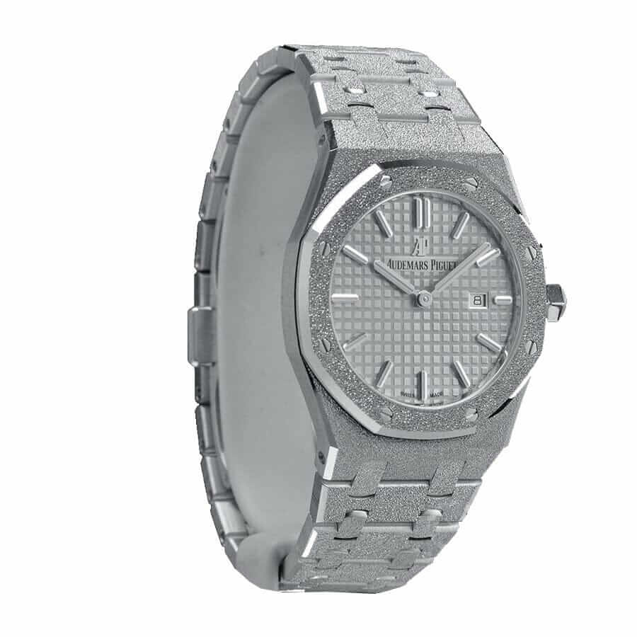 Audemars Piguet Royal Oak Froste 41MM 67653BC.GG.1263BC.01 Frosted Gold