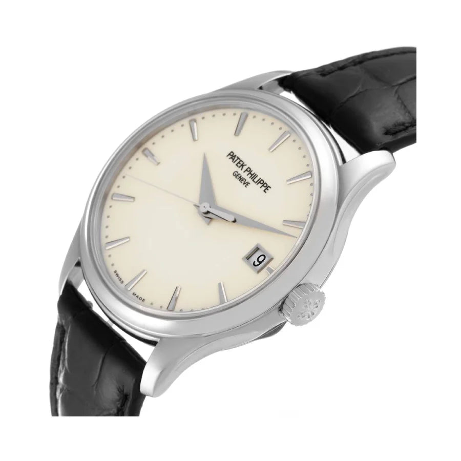 Patek Philippe Calatrava 40MM 5227 White Gold Officer’s Case