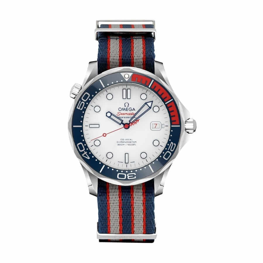 Omega Seamaster Diver 300M 41MM 212.32.41.20.04.001 007 Edition White Dial