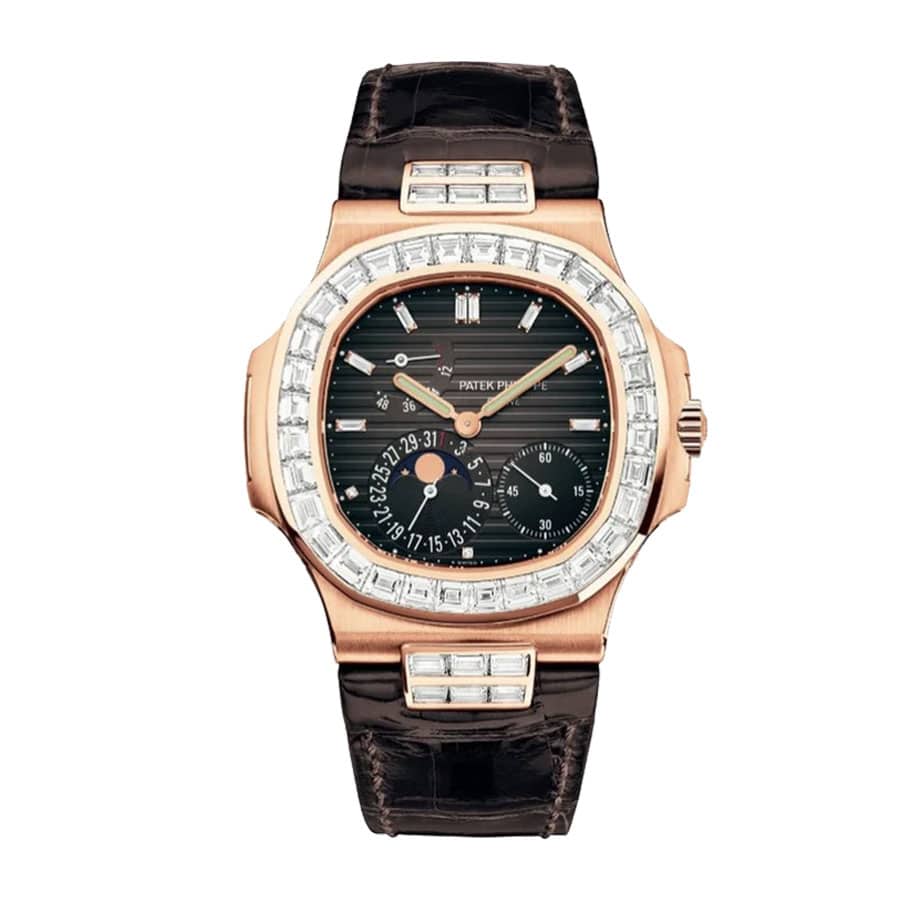 Patek Philippe Nautilus 40MM 5724R-001 Baguette Diamonds