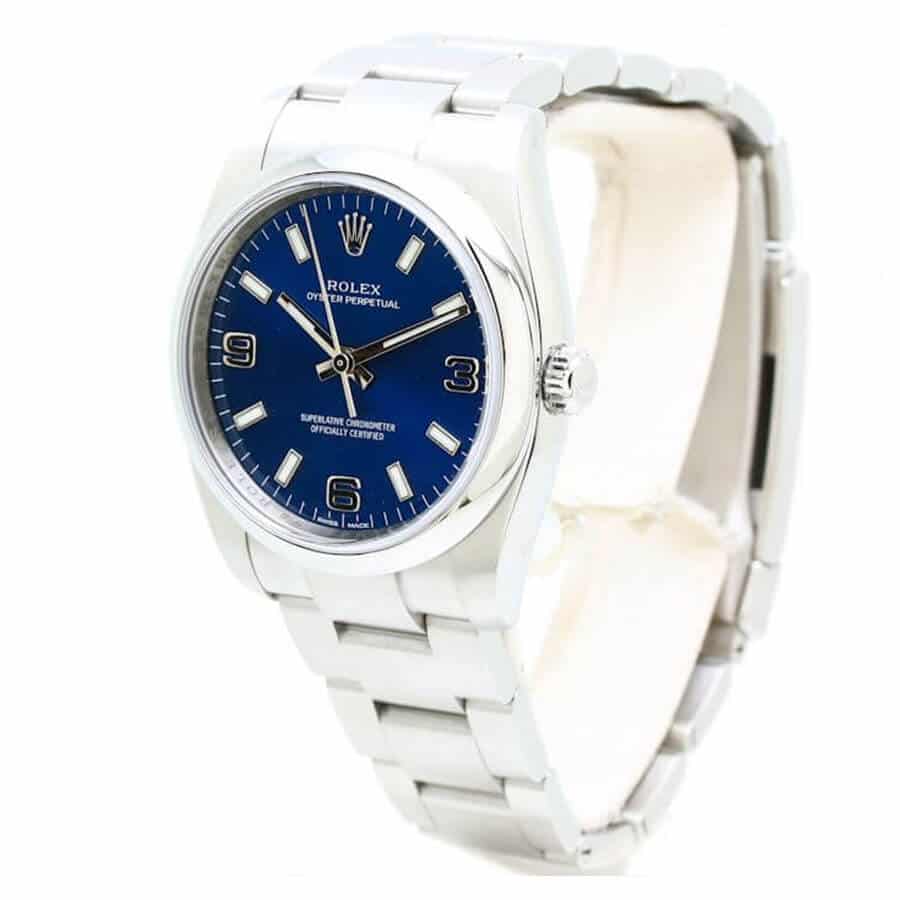 Rolex Oyster Perpetual Air-King 34MM 114200-0014 Blue Dial