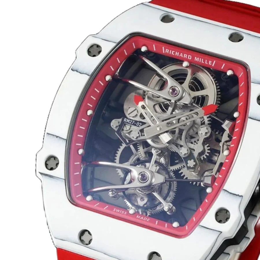 Richard Mille RM27 40MM RM27-02 Rafael Nadal Red Rubber