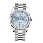 Rolex Day-Date 40MM 228396TBR001 Ice Blue Baguette