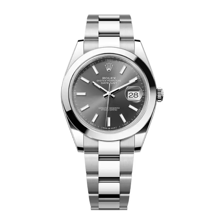 Datejust 41MM 126300 Smoke Grey Dial Oyster