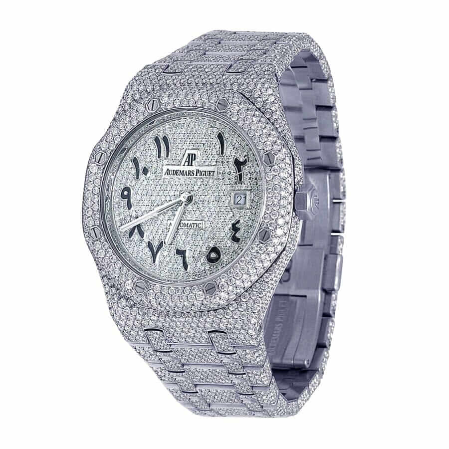 Audemars Piguet Royal Oak Iced Out 41MM 15400ST.OO.1220ST.02