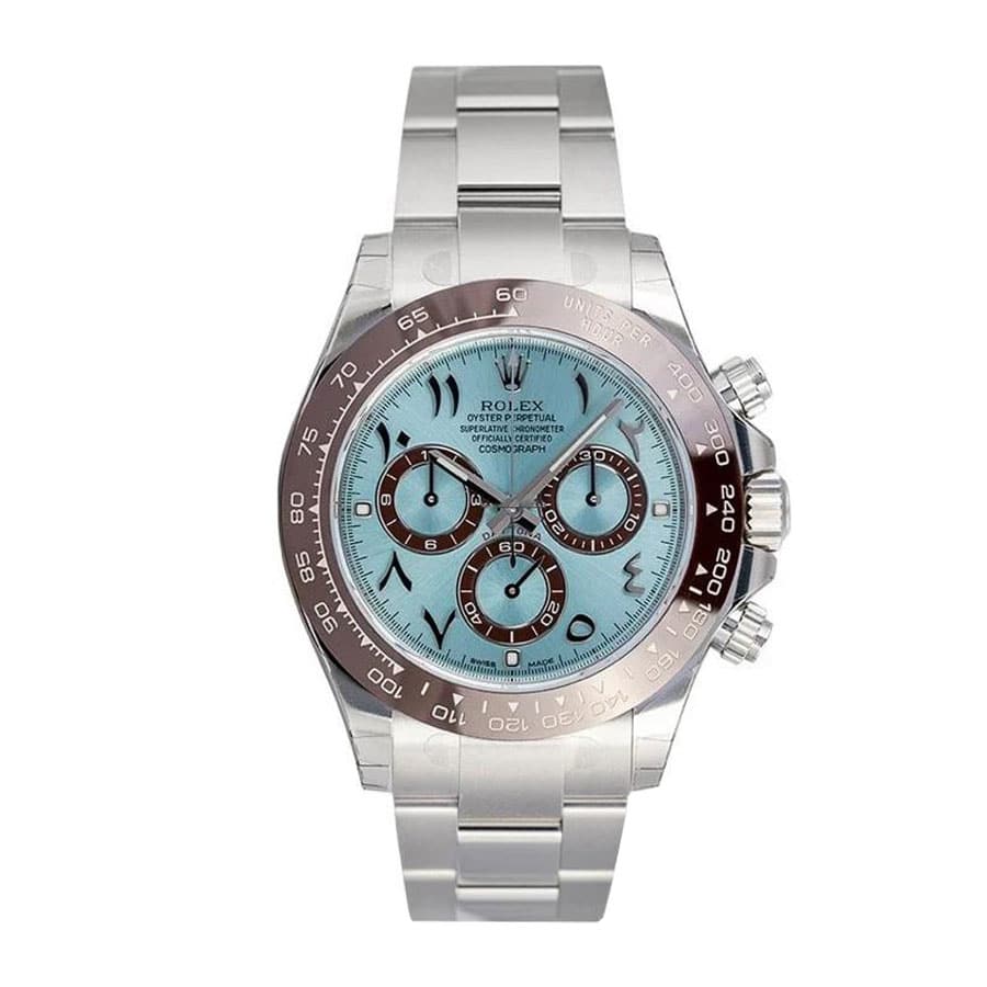 Rolex Daytona 40MM 116506 Platinum Ice-Blue Arabic Dial