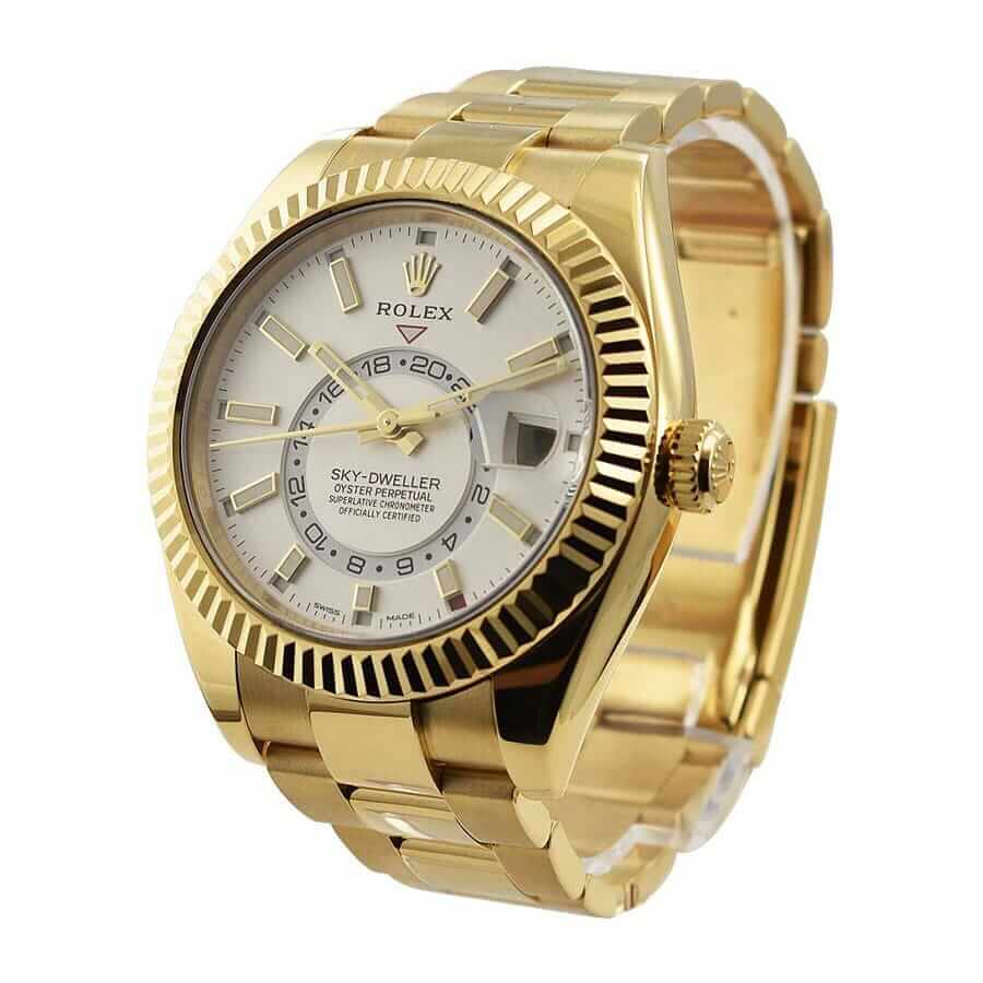 Rolex Sky-Dweller 42MM 326938-0005 Yellow Gold