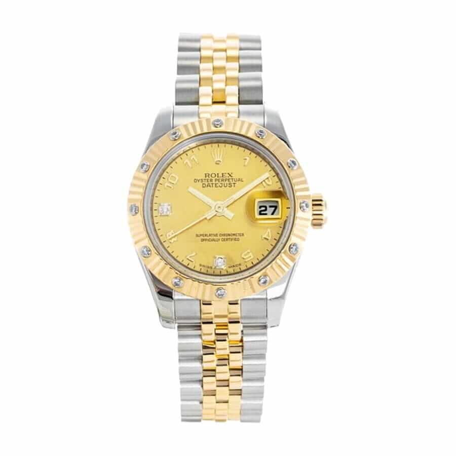 Rolex Datejust 26MM 179313 Yellow Gold Dial