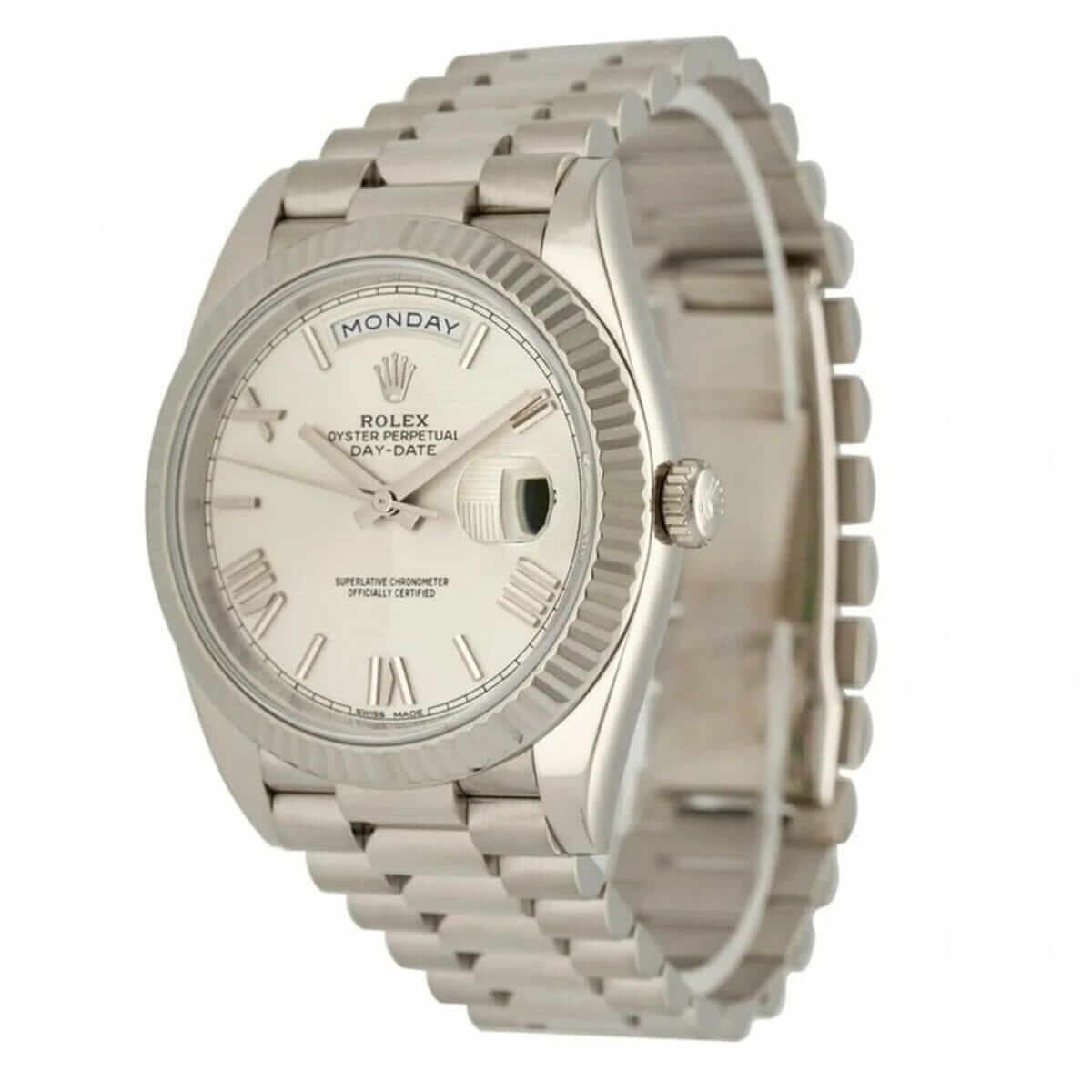 Rolex Day-Date 40 40MM 228239-0046 White Gold