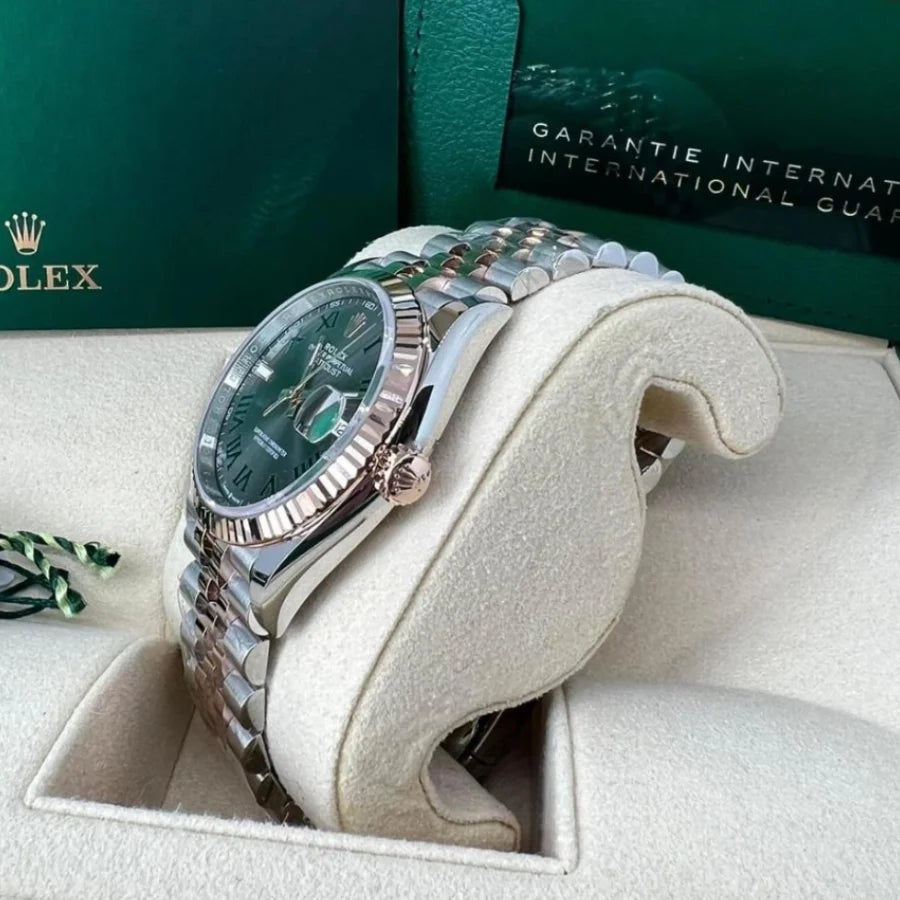 Rolex Datejust 41MM 126301-0016 Everose Rolesor Fluted