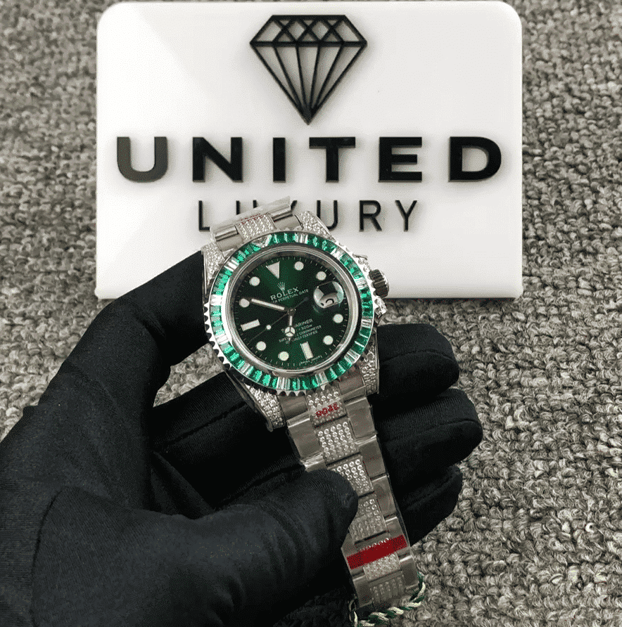 Rolex Submariner Hulk Iced Out 40MM 116610LV
