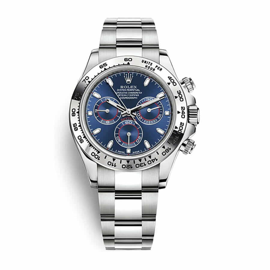 Rolex Daytona 40MM 116509 White Gold Blue Dial