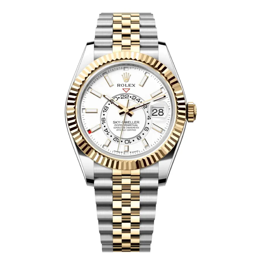 Rolex Sky-Dweller 42MM 326933-0010 White Dial