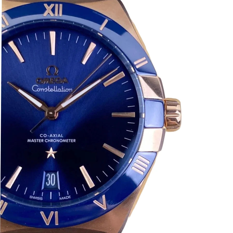 Omega Constellation 40MM 131.53.39.20.08.001 Blue Strap