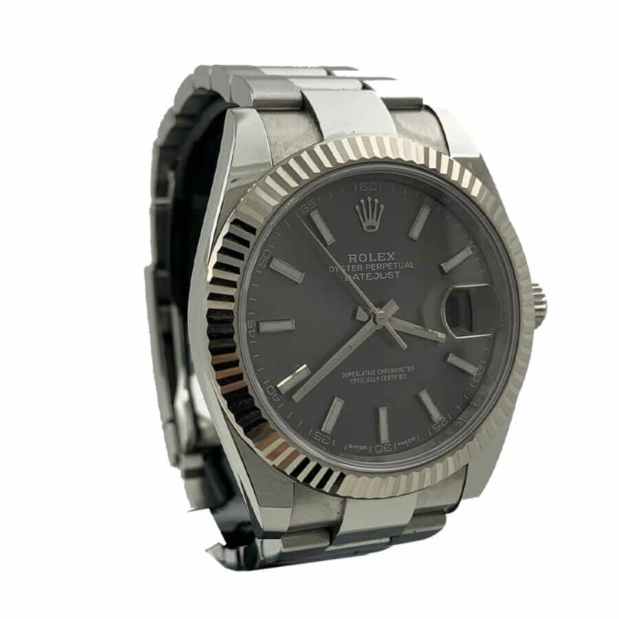 Rolex Datejust 42MM 126334-0013 Rhodium Dial