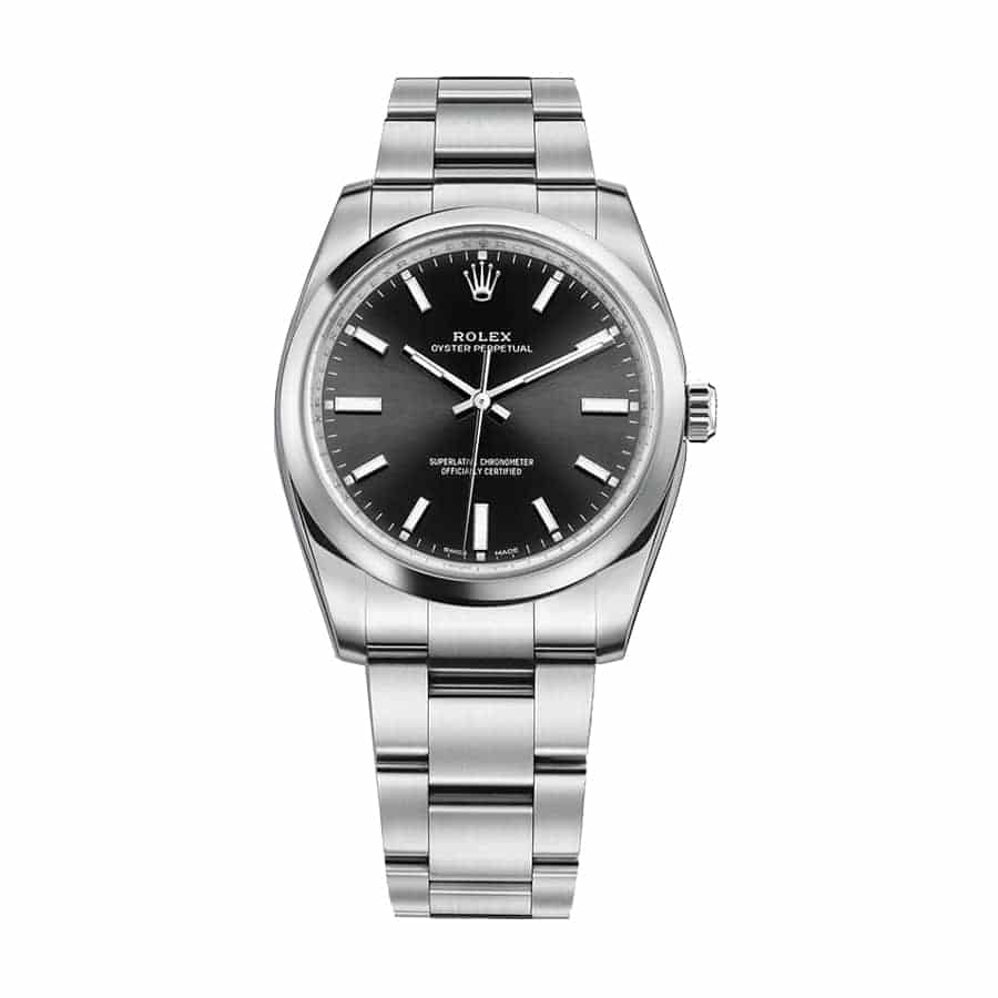 Rolex Oyster Perpetual Air-King 34MM 114200-0023 Black Dial