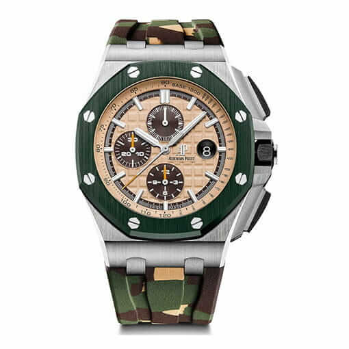 Audemars Piguet Royal Oak Chronograph 42MM 26400SO.OO.A054CA.01 Silver-Toned Dial