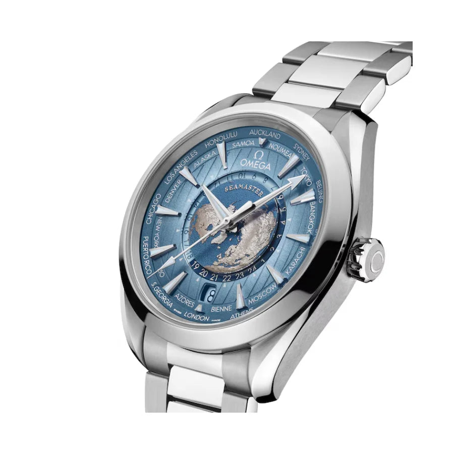 Omega De Ville Aqua Terra Worldtimer 38MM 220.10.43.22.03.001