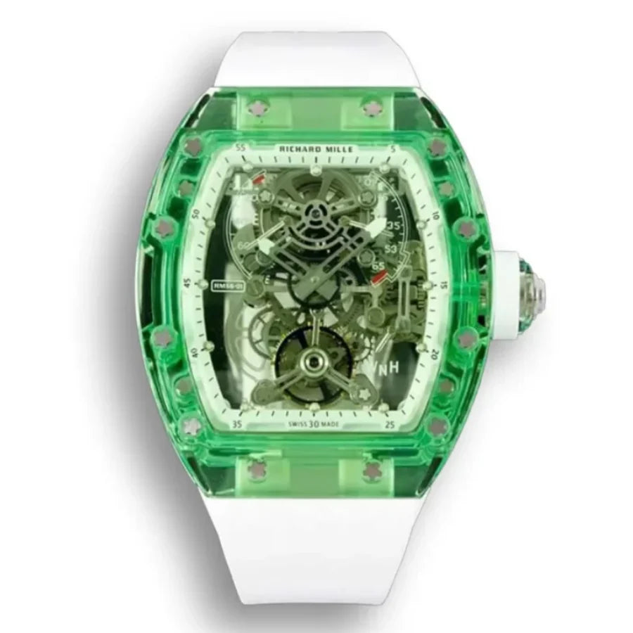Richard Mille RM 35-01 42MM RM35 01 Green Quartz TPT