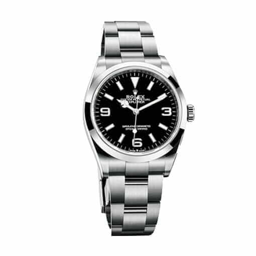 Rolex Explorer 38MM 124270 Black Dial