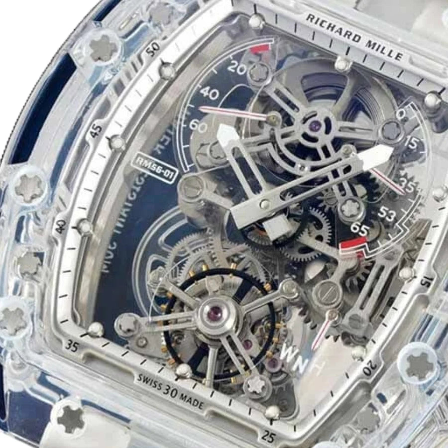 Richard Mille RM56 40MM RM56-01 Tourbillon Transparent