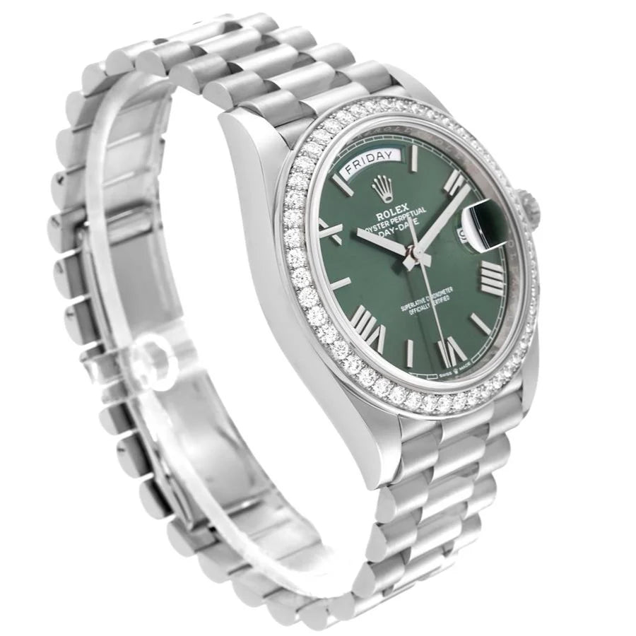Rolex Day-Date 40MM 228349RBR Olive Green
