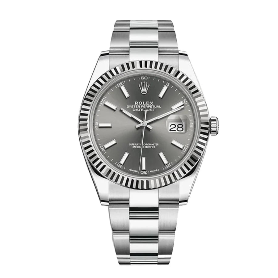 Rolex Datejust 42MM 126334-0013 Rhodium Dial