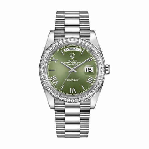 Rolex Day-Date 40MM 228349RBR Olive Green