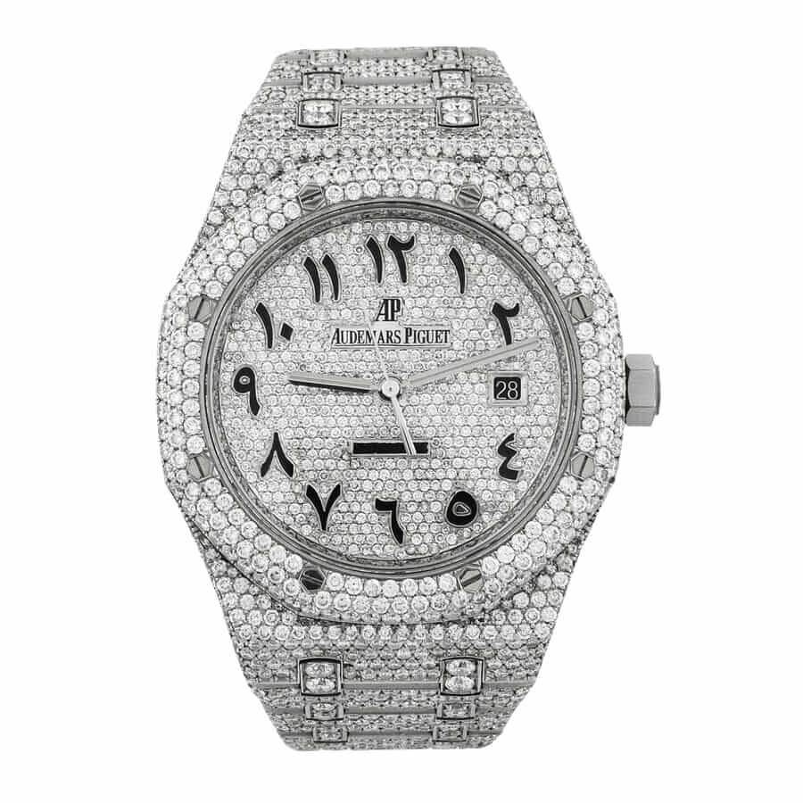 Audemars Piguet Royal Oak Iced Out 41MM 15400ST.OO.1220ST.02
