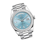Rolex Day-Date 40MM 228396TBR001 Ice Blue Baguette