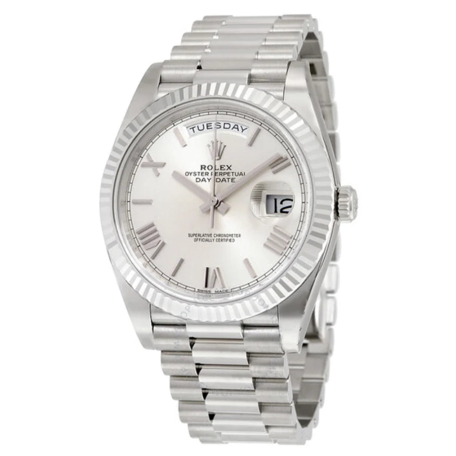 Rolex Day-Date 41MM 228239 White Roman Dial
