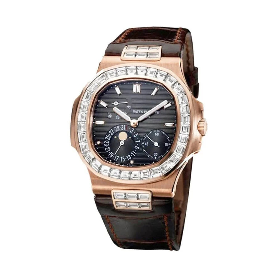 Patek Philippe Nautilus 40MM 5724R-001 Baguette Diamonds