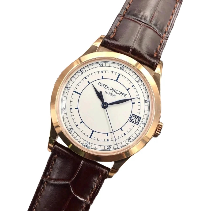 Patek Philippe Calatrava 38MM 5296R-001 Rose Gold Annual Calendar