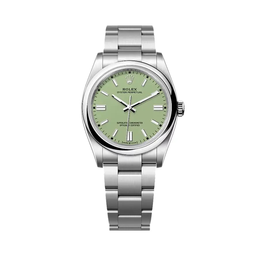 Rolex Oyster Perpetual 41MM 126000-0005 Pistachio Dial