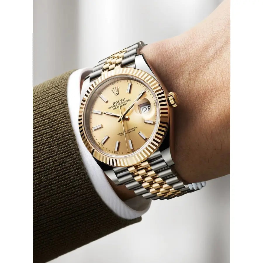 Rolex Datejust 41MM 126333 Oyster Steel-Gold