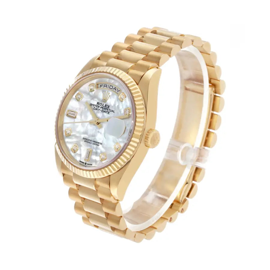 Rolex Day-Date 36MM 128238 Mother of Pearl