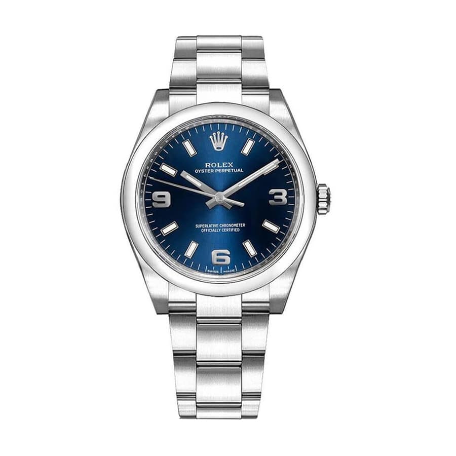Rolex Oyster Perpetual Air-King 34MM 114200-0014 Blue Dial