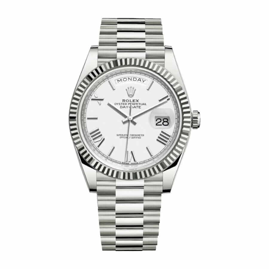Rolex Day-Date 40 40MM 228239-0046 White Gold