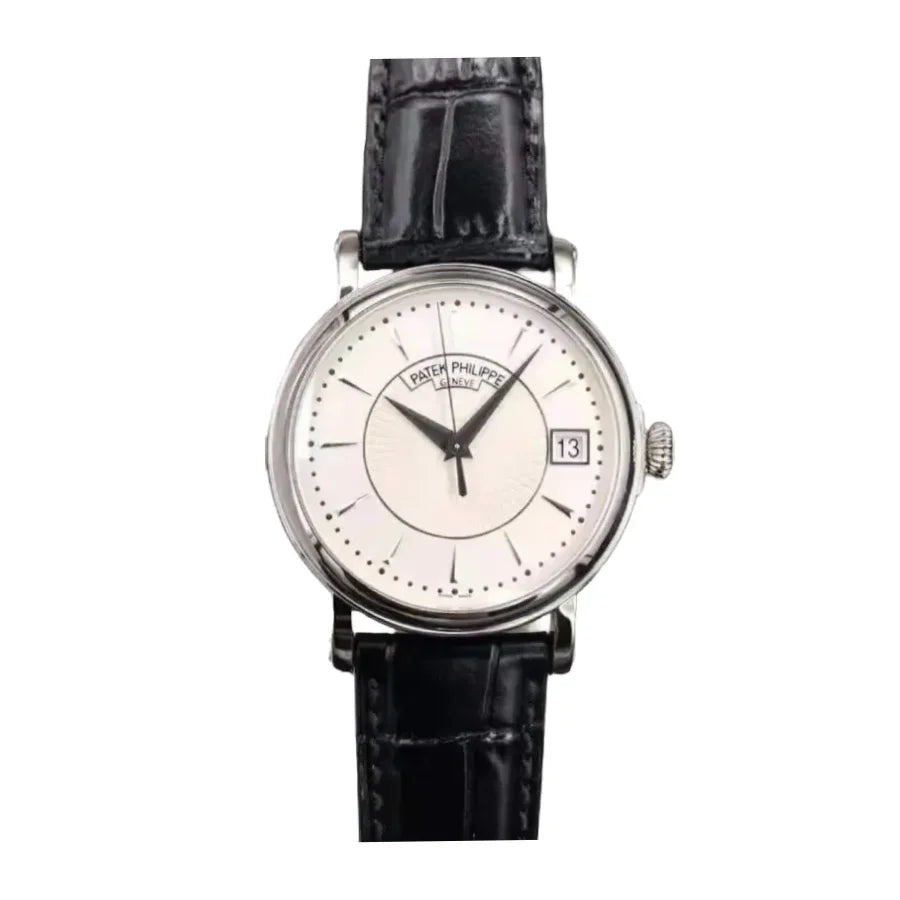Patek Philippe Calatrava 38MM 5153G-010 White Gold Officer’s Case