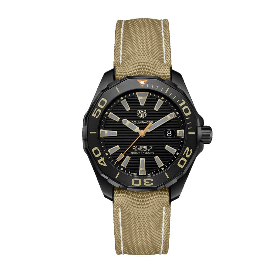 TAG Heuer Aquaracer 43MM WAY208C.FC6383 Black Dial