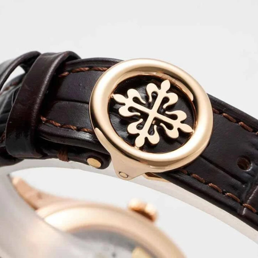 Patek Philippe Complications 38.5MM 5396R-012 Rose Gold Silvery Dial