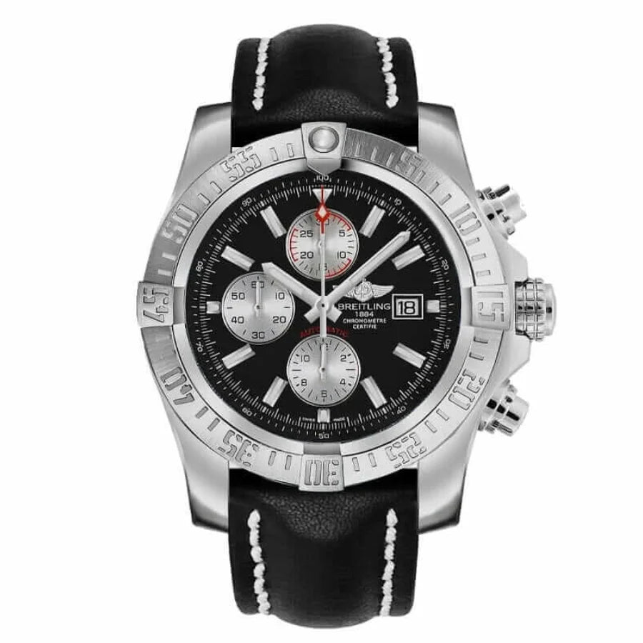 Breitling Super Avenger II 45MM A1337111/BC29-442X Black Dial