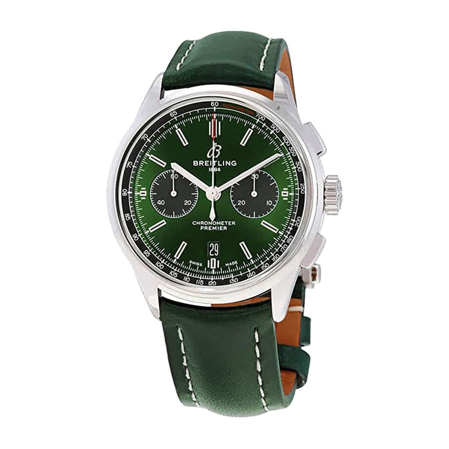 Breitling Premier 42MM AB0118A11L1X1 Green Dial