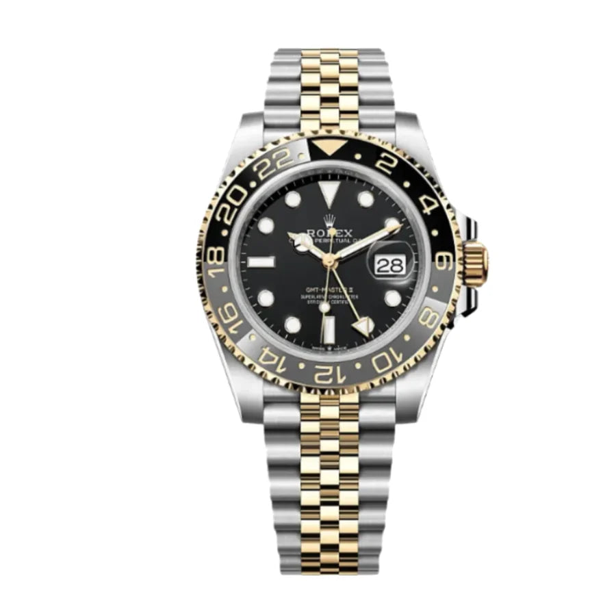 Rolex GMT-Master II 40MM 126713GRNR Yellow Gold Jubilee