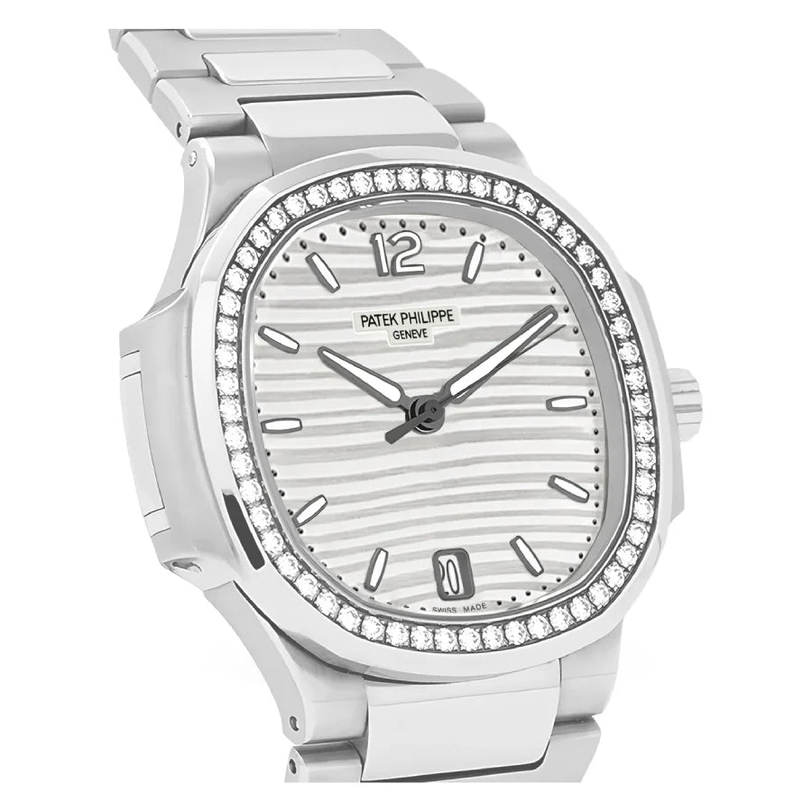 Patek Philippe Nautilus 35MM 7118/1200A Diamond Bezel