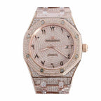 Audemars Piguet Royal Oak Chronograph 42MM AP160SF296 Iced Out Rose Gold