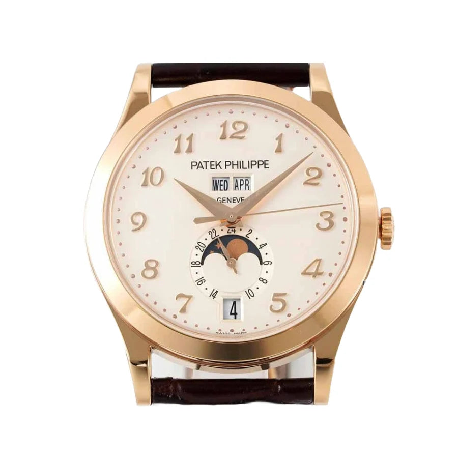 Patek Philippe Complications 38.5MM 5396R-012 Rose Gold Silvery Dial